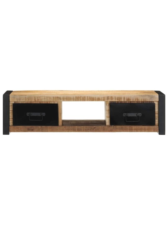 Tv-kaappi 100x30x25 cm massiivipuuta mango