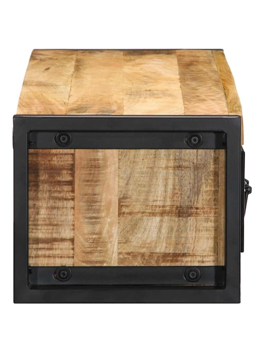 Tv-kaappi 100x30x25 cm massiivipuuta mango