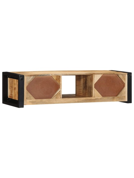 Tv-kaappi 100x30x25 cm massiivipuuta mango
