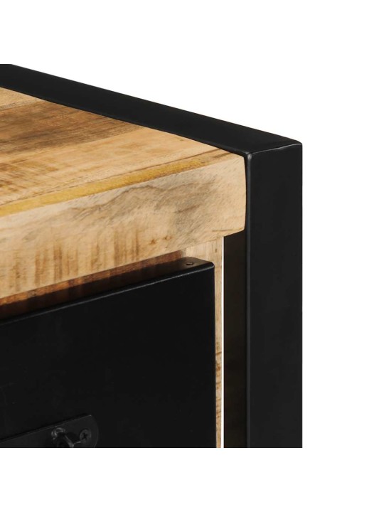 Tv-kaappi 100x30x25 cm massiivipuuta mango