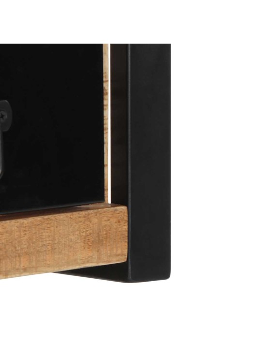 Tv-kaappi 100x30x25 cm massiivipuuta mango