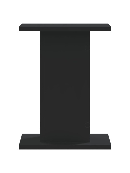 Kasvitelineet 2 kpl musta 30x30x40 cm tekninen puu