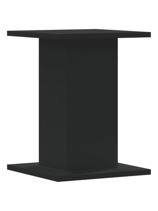 Kasvitelineet 2 kpl musta 30x30x40 cm tekninen puu