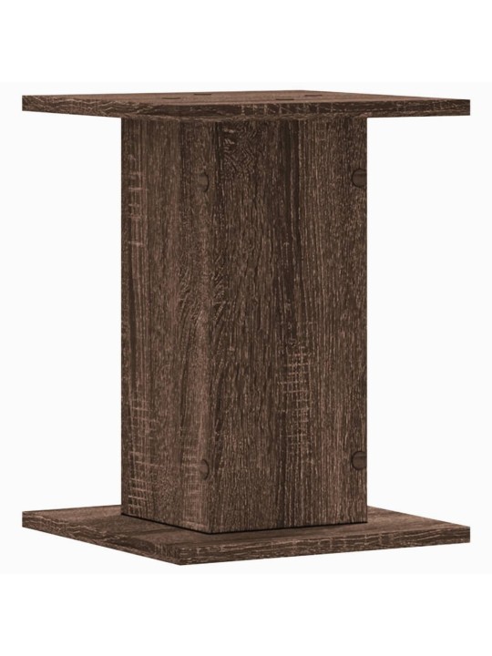 Kasvitelineet 2 kpl ruskea tammi 30x30x40 cm tekninen puu