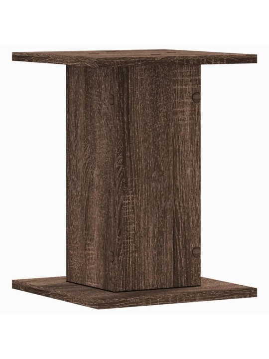 Kasvitelineet 2 kpl ruskea tammi 30x30x40 cm tekninen puu