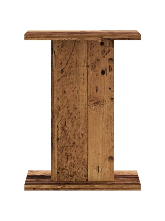 Kasvitelineet 2 kpl vanha puu 30x30x40 cm tekninen puu