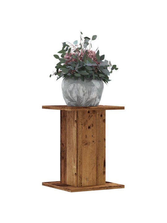 Kasvitelineet 2 kpl vanha puu 30x30x40 cm tekninen puu