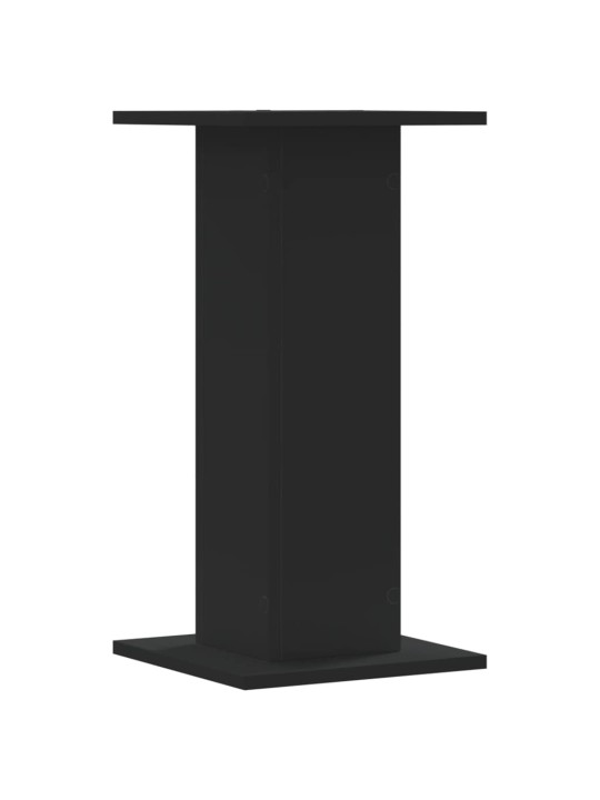 Kasvitelineet 2 kpl musta 30x30x60 cm tekninen puu