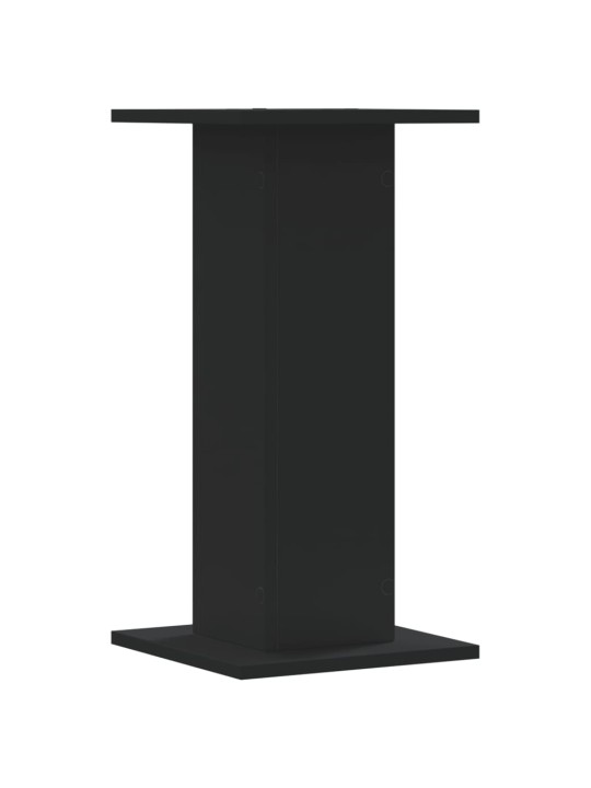 Kasvitelineet 2 kpl musta 30x30x60 cm tekninen puu