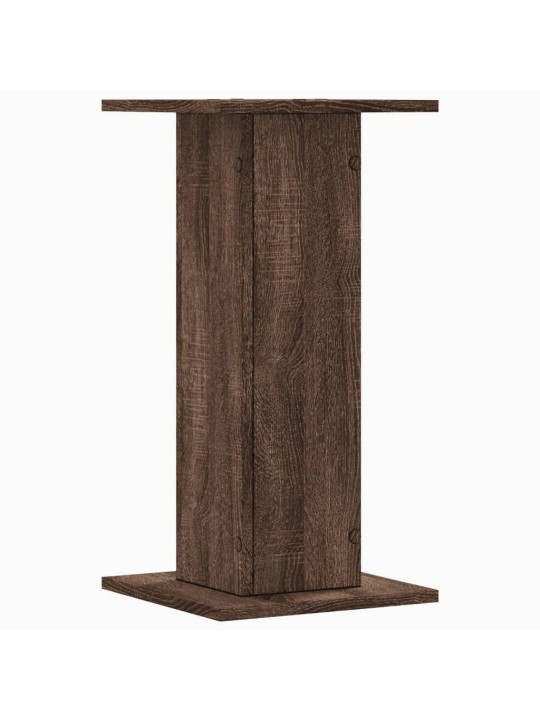 Kasvitelineet 2 kpl ruskea tammi 30x30x60 cm tekninen puu