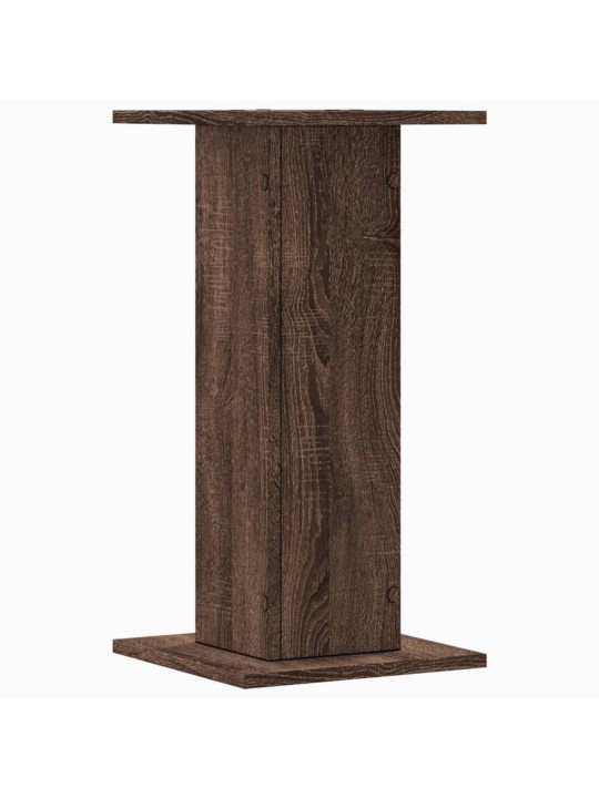 Kasvitelineet 2 kpl ruskea tammi 30x30x60 cm tekninen puu