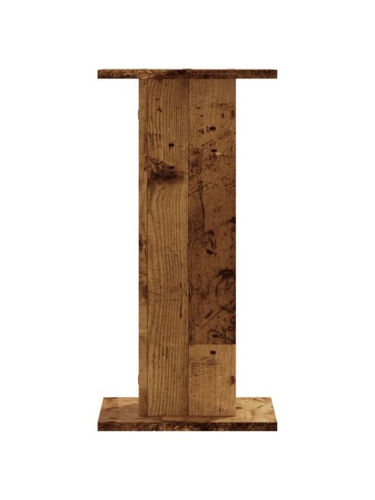 Kasvitelineet 2 kpl vanha puu 30x30x60 cm tekninen puu