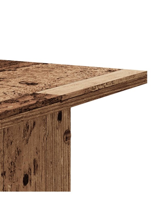 Kasvitelineet 2 kpl vanha puu 30x30x60 cm tekninen puu