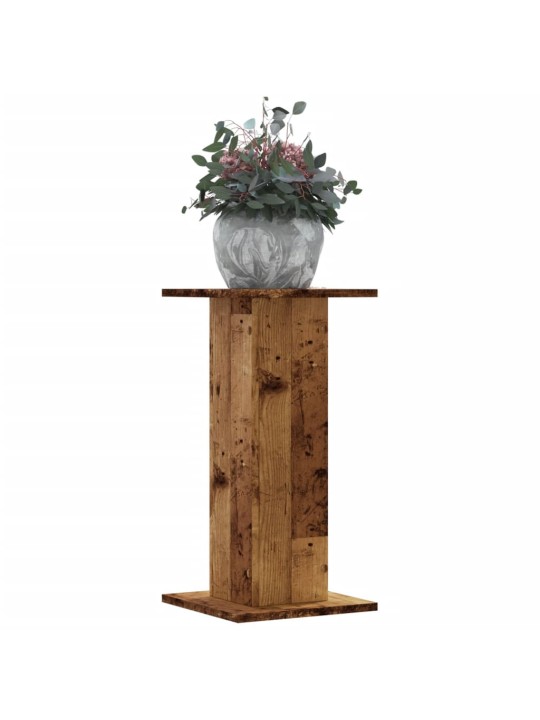Kasvitelineet 2 kpl vanha puu 30x30x60 cm tekninen puu