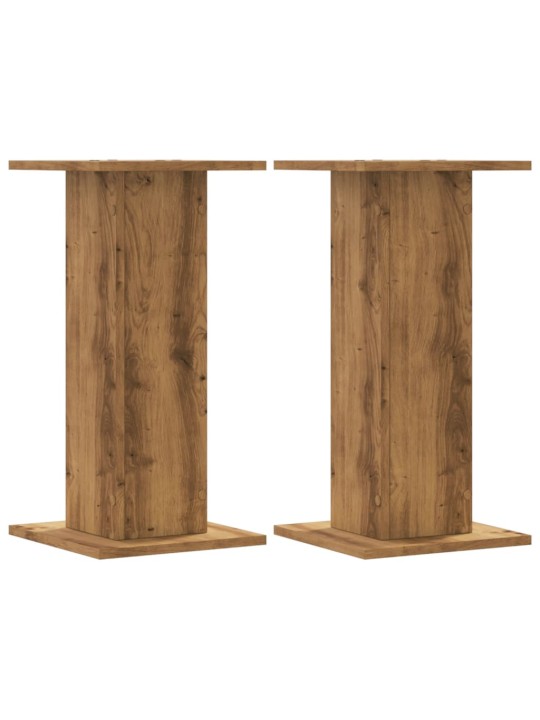 Kasvitelineet 2 kpl artesaanitammi 30x30x60 cm tekninen puu