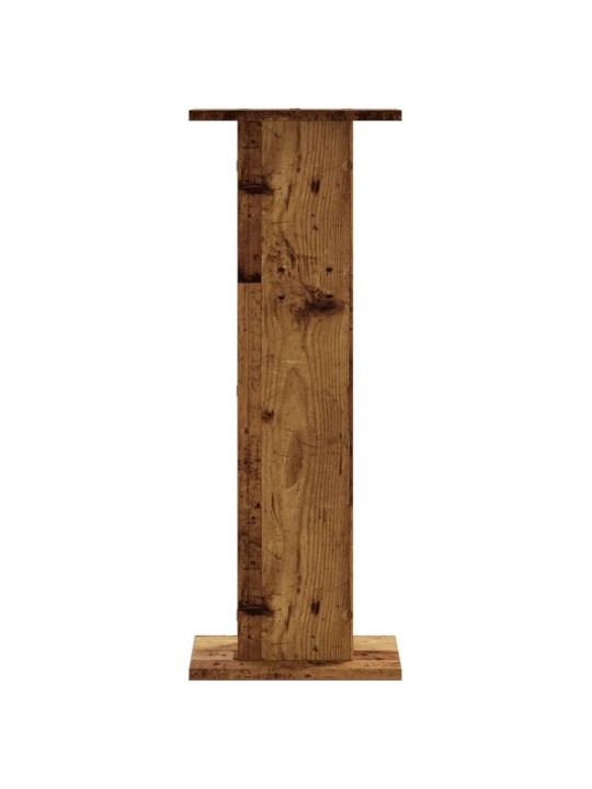 Kasvitelineet 2 kpl vanha puu 30x30x80 cm tekninen puu