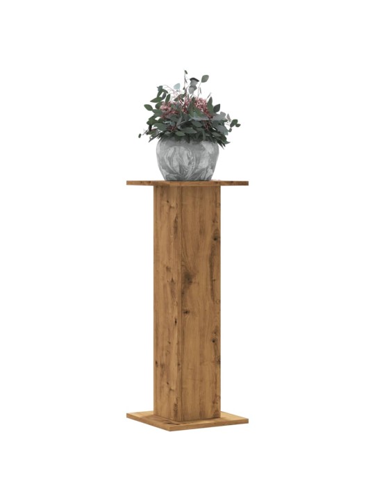 Kasvitelineet 2 kpl artesaanitammi 30x30x80 cm tekninen puu