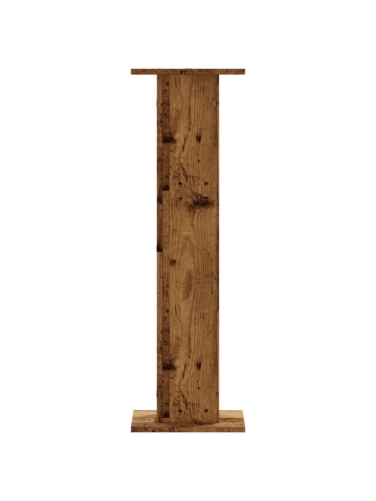 Kasvitelineet 2 kpl vanha puu 30x30x95 cm tekninen puu