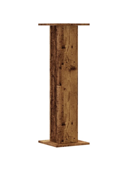 Kasvitelineet 2 kpl vanha puu 30x30x95 cm tekninen puu