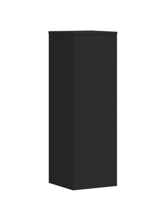 Kasvitelineet 2 kpl musta 33x33x100 cm tekninen puu