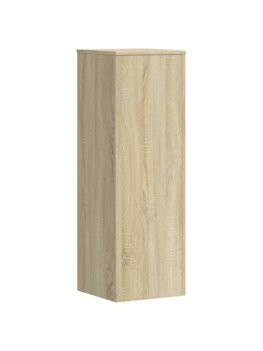 Kasvitelineet 2 kpl sonoma-tammi 33x33x100 cm tekninen puu