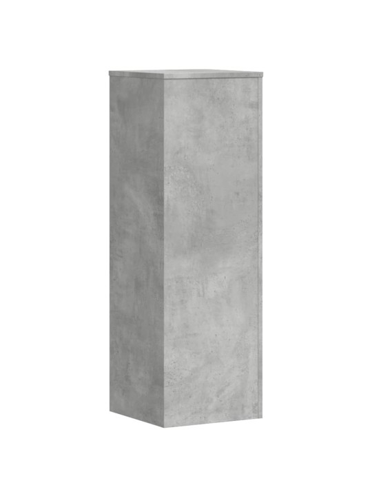 Kasvitelineet 2 kpl betoninharmaa 33x33x100 cm tekninen puu