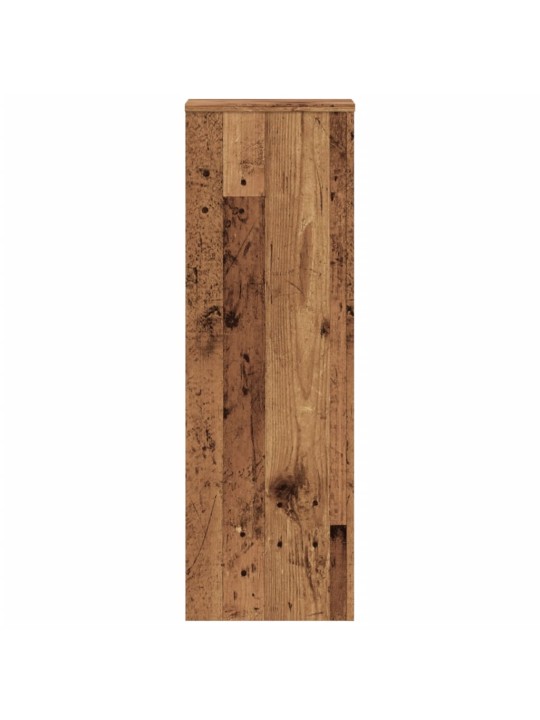 Kasvitelineet 2 kpl vanha puu 33x33x100 cm tekninen puu