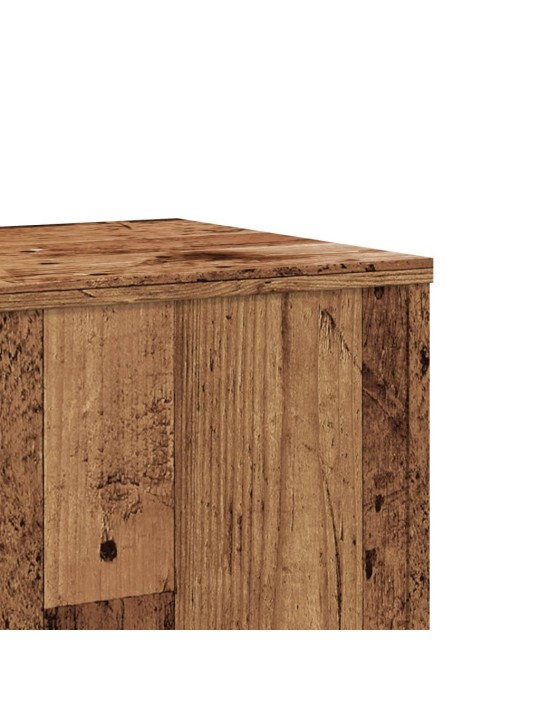 Kasvitelineet 2 kpl vanha puu 33x33x100 cm tekninen puu