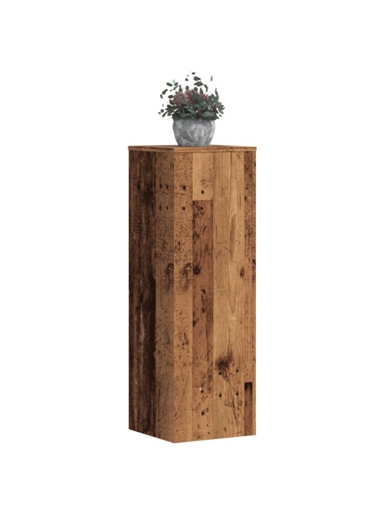 Kasvitelineet 2 kpl vanha puu 33x33x100 cm tekninen puu