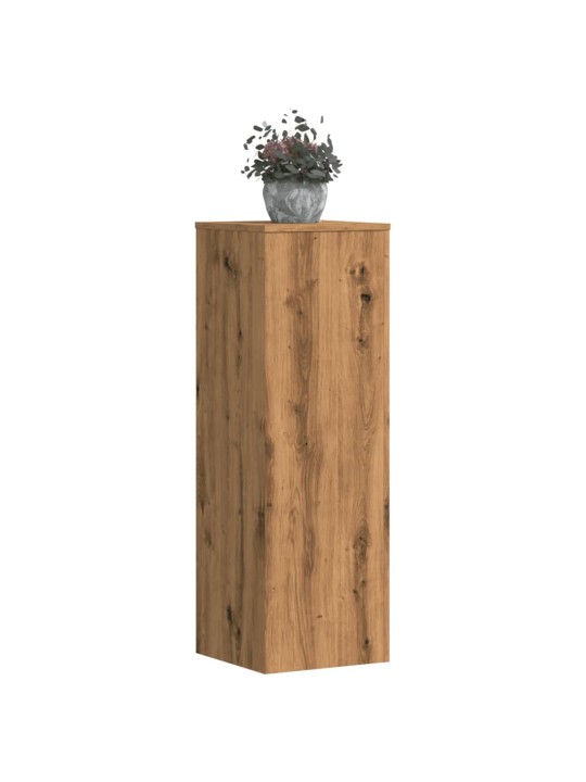 Kasvitelineet 2 kpl artesaanitammi 33x33x100 cm tekninen puu