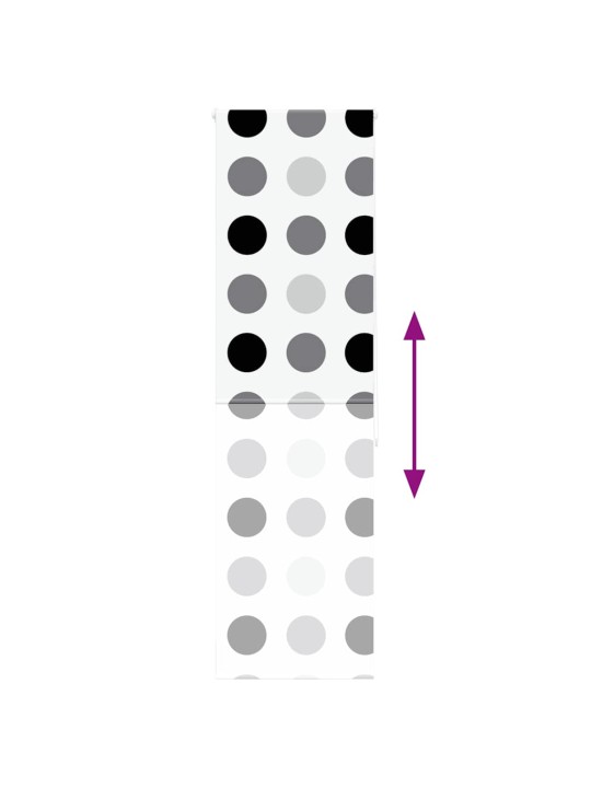 Rullaverho 70x240 cm kankaan leveys 66 cm