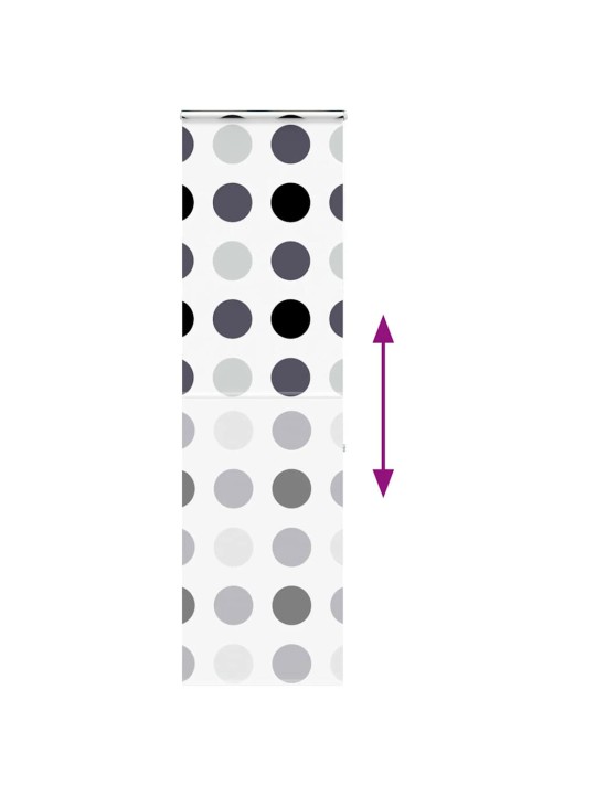 Rullaverho kasetilla 60x240 cm kankaan leveys 56 cm