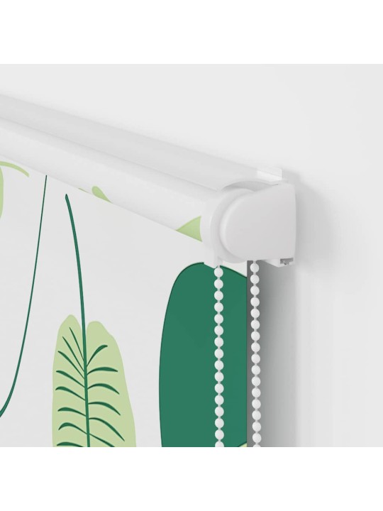 Rullaverho kasetilla 100x240 cm kankaan leveys 96 cm