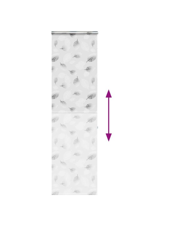 Rullaverho kasetilla 60x240 cm kankaan leveys 56 cm