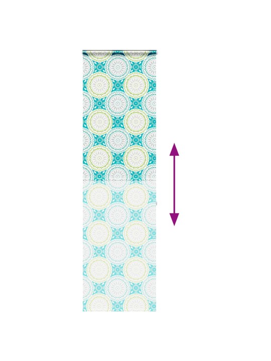 Rullaverho kasetilla 70x240 cm kankaan leveys 66 cm