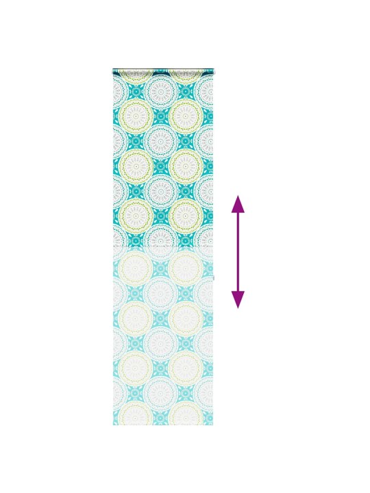 Rullaverho kasetilla 80x240 cm kankaan leveys 76 cm