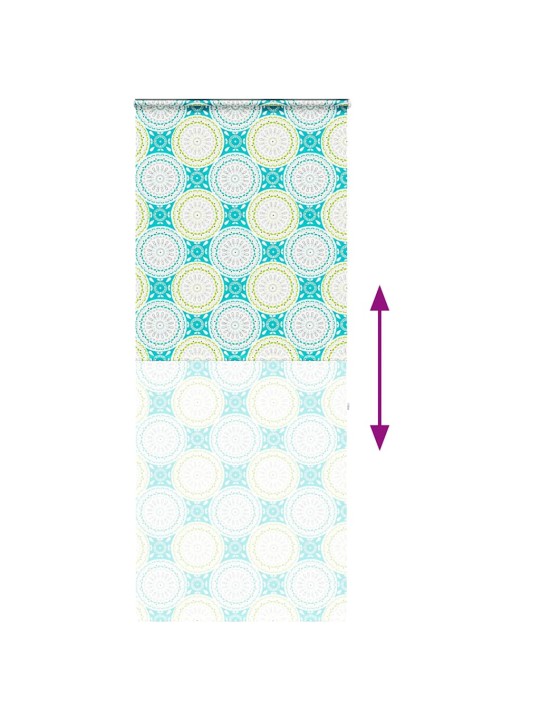 Rullaverho kasetilla 90x240 cm kankaan leveys 86 cm
