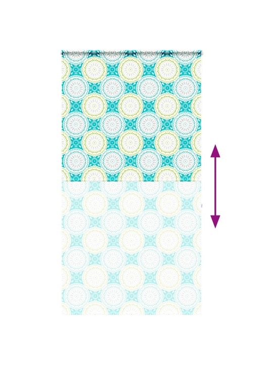 Rullaverho kasetilla 140x240 cm kankaan leveys 136 cm