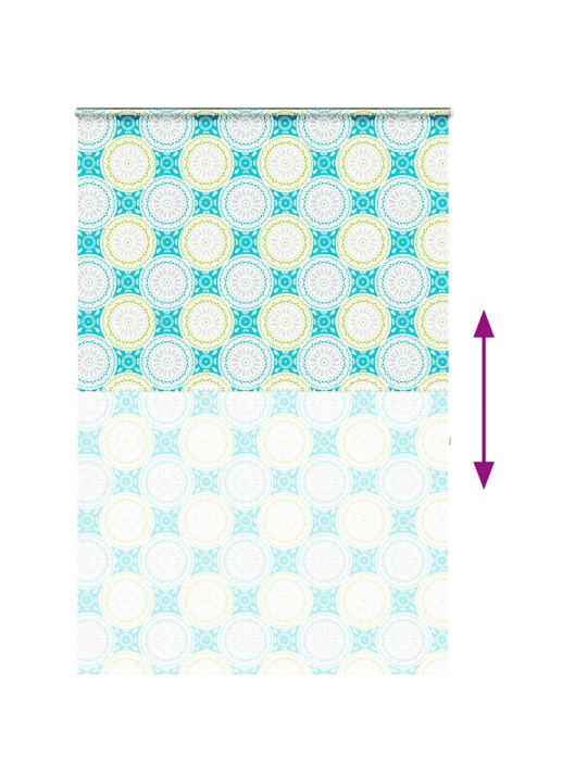 Rullaverho kasetilla 150x240 cm kankaan leveys 146 cm