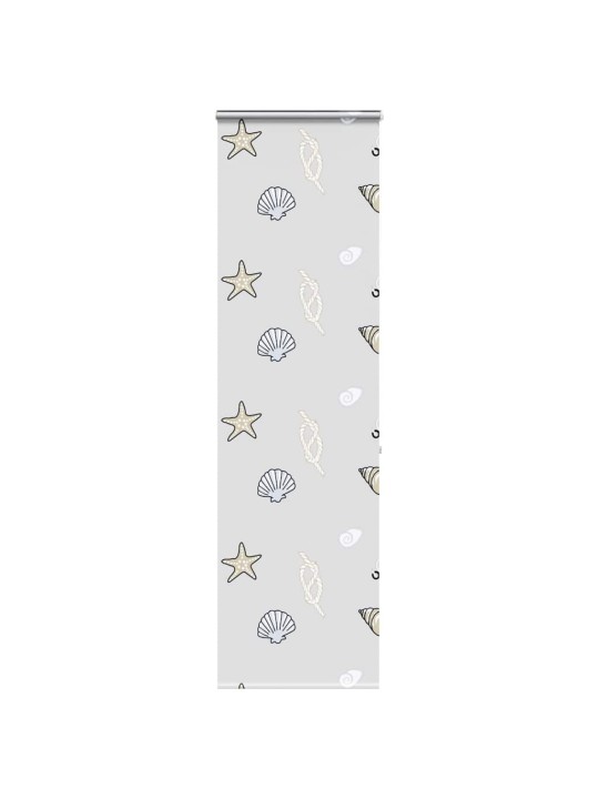 Rullaverho kasetilla 60x240 cm kankaan leveys 56 cm