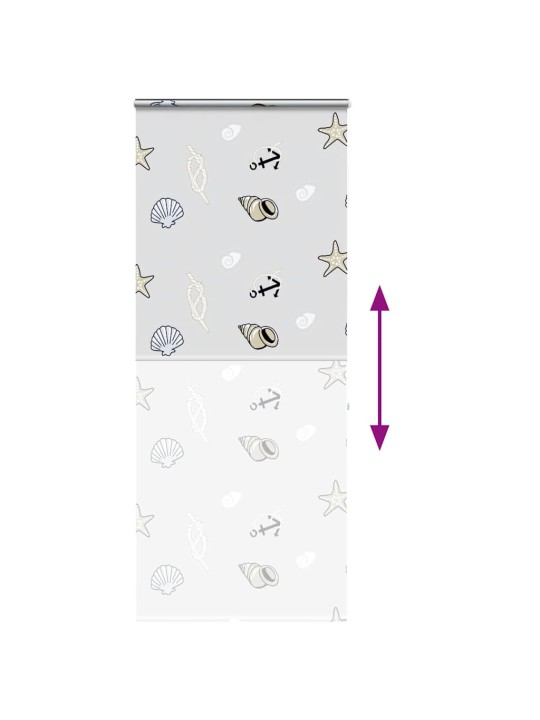 Rullaverho kasetilla 90x240 cm kankaan leveys 86 cm