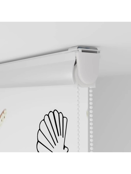 Rullaverho kasetilla 60x240 cm kankaan leveys 56 cm