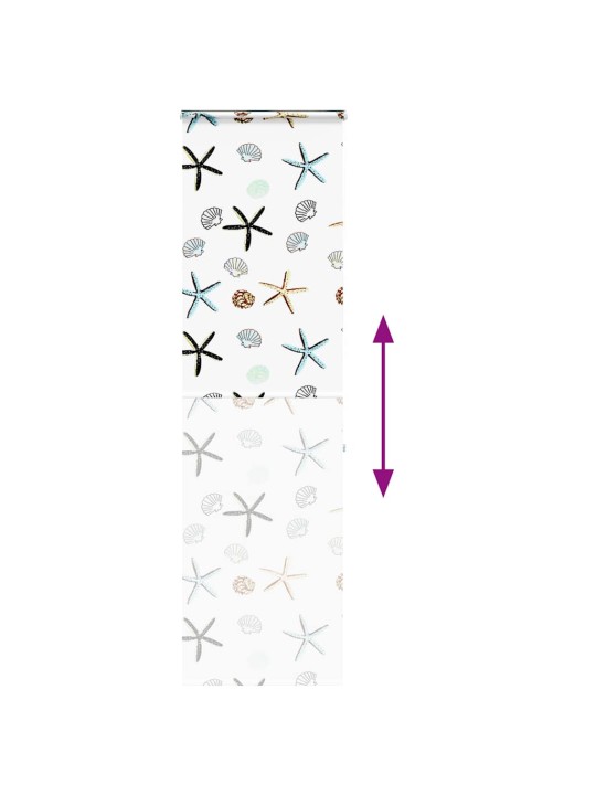 Rullaverho kasetilla 70x240 cm kankaan leveys 66 cm