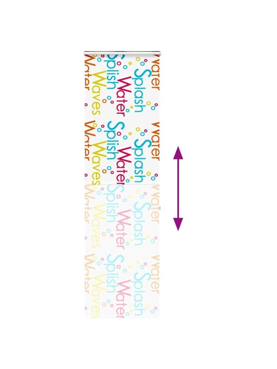 Rullaverho kasetilla 60x240 cm kankaan leveys 56 cm