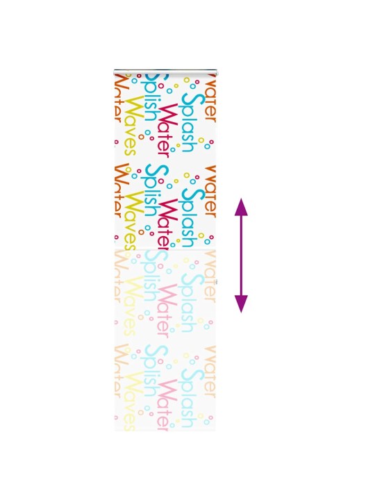 Rullaverho kasetilla 70x240 cm kankaan leveys 66 cm