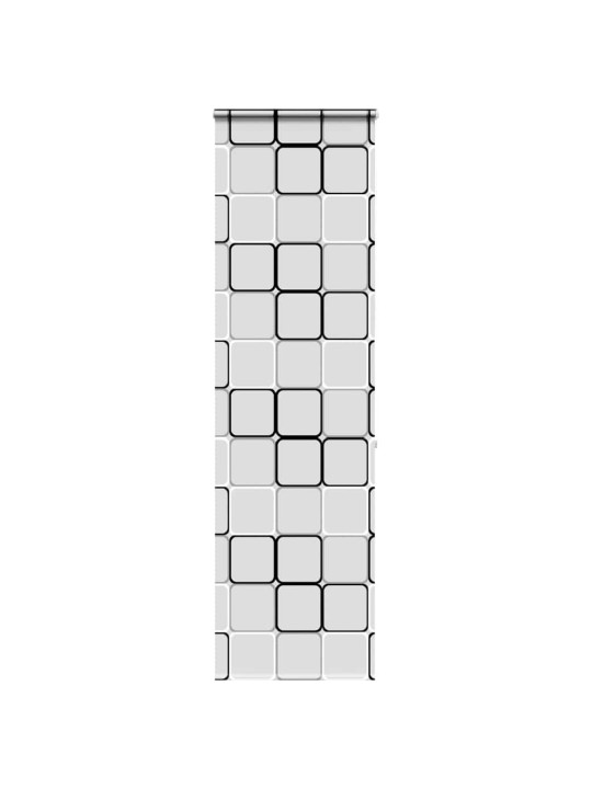 Rullaverho kasetilla 80x240 cm kankaan leveys 76 cm