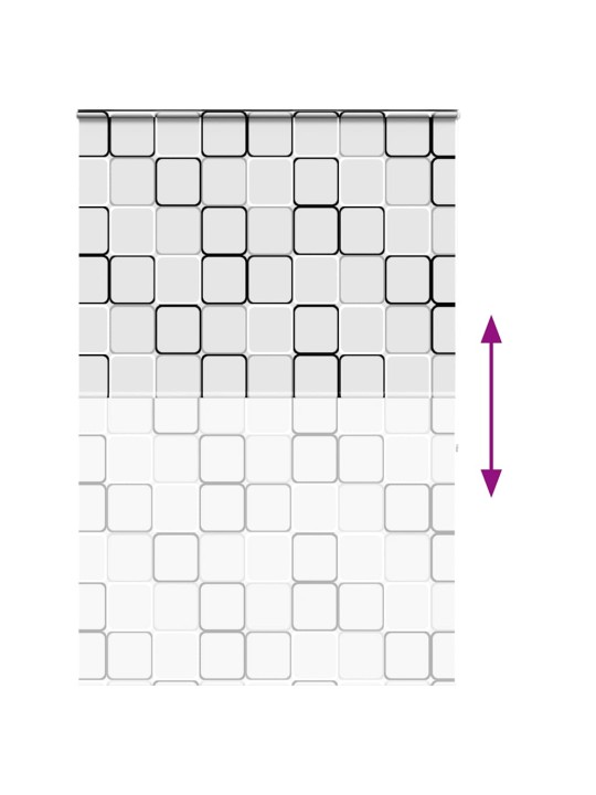 Rullaverho kasetilla 150x240 cm kankaan leveys 146 cm
