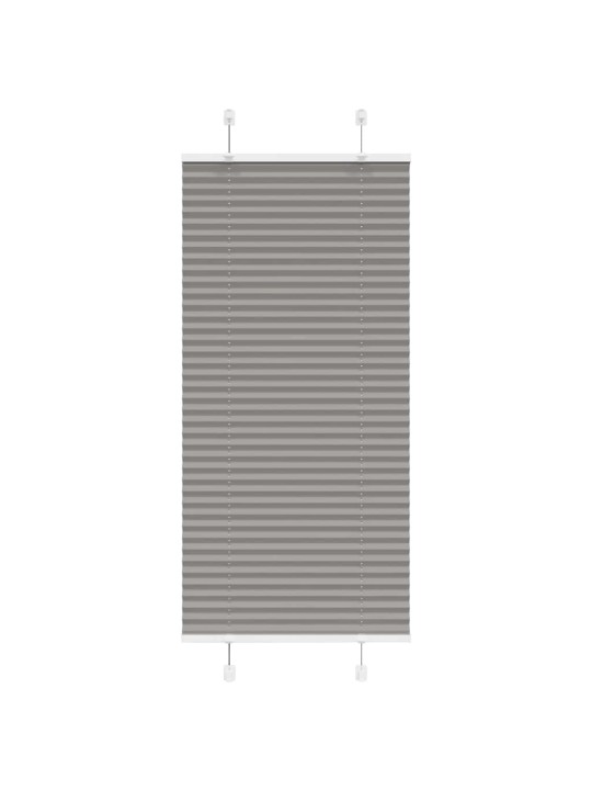 Laskostettu sokea antrasiitti 60x100 cm kankaan leveys 59,4 cm