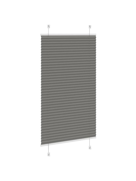 Laskostettu sokea antrasiitti 70x100 cm kankaan leveys 69,4 cm