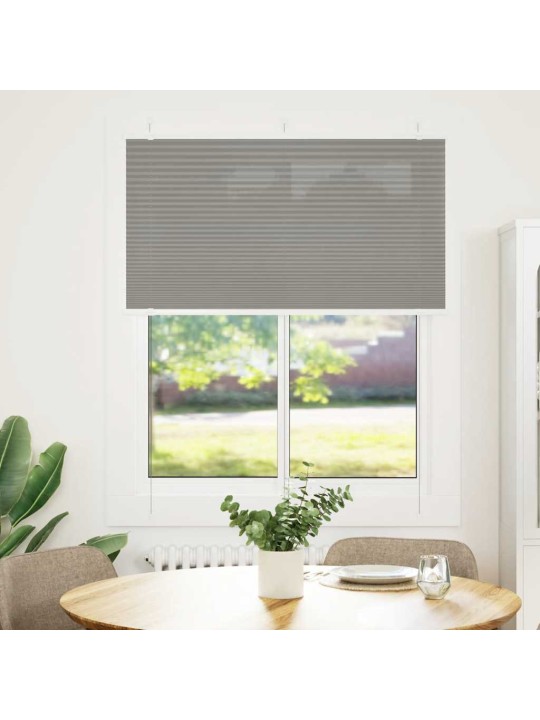 Laskostettu sokea antrasiitti 105x100 cm kankaan leveys 104,4cm